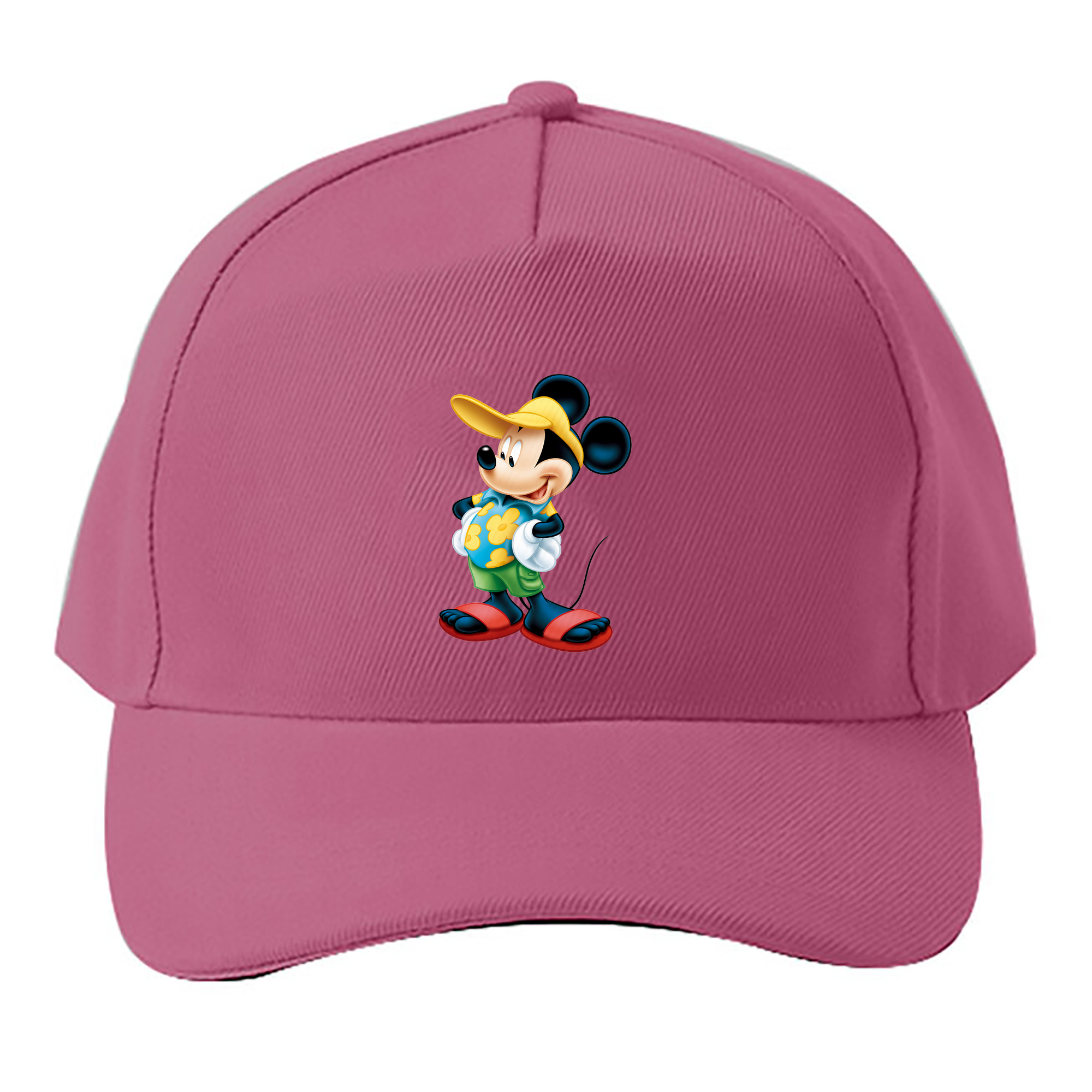 （画像用） ミッキーマウス Mickey Mouse ベースボールキャップ 綿100％ 男女兼用 帽子 スポーツ